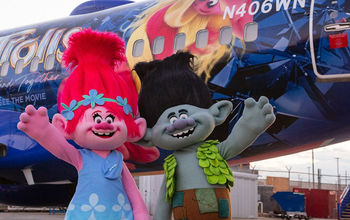 Southwest Airlines' Trolls plane