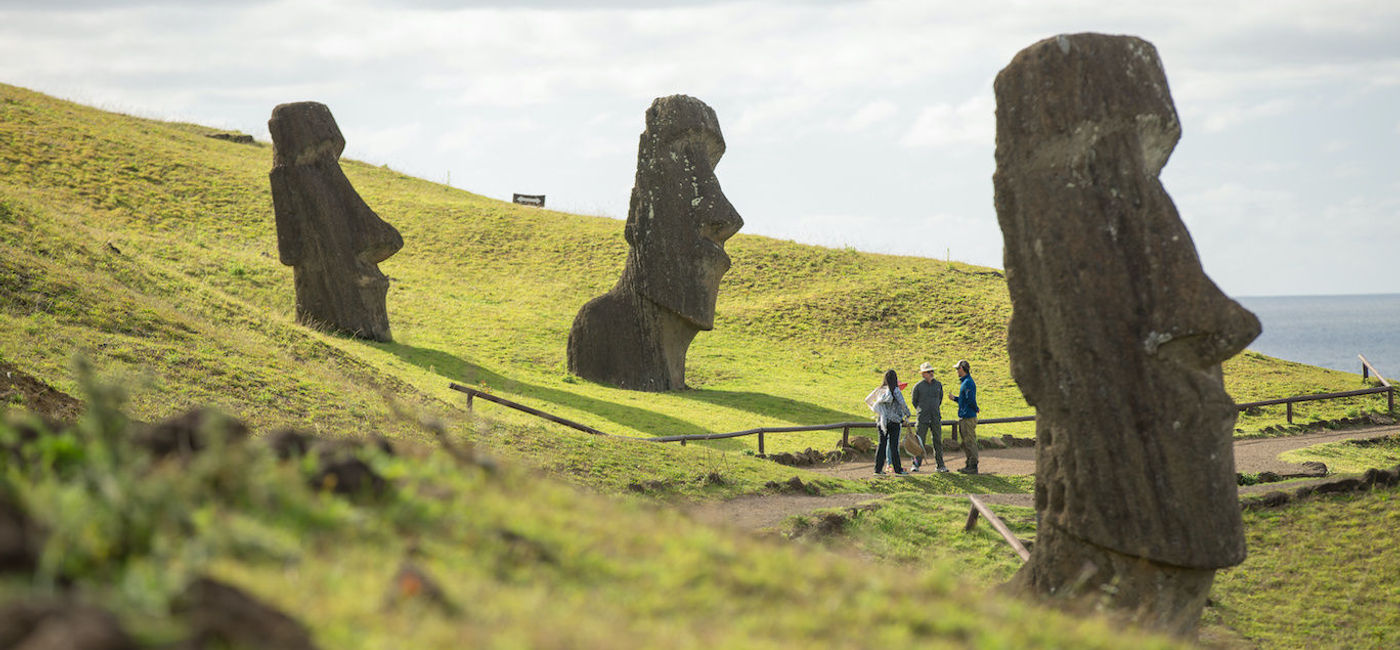Image: Easter Island. (photo via Abercrombie & Kent)