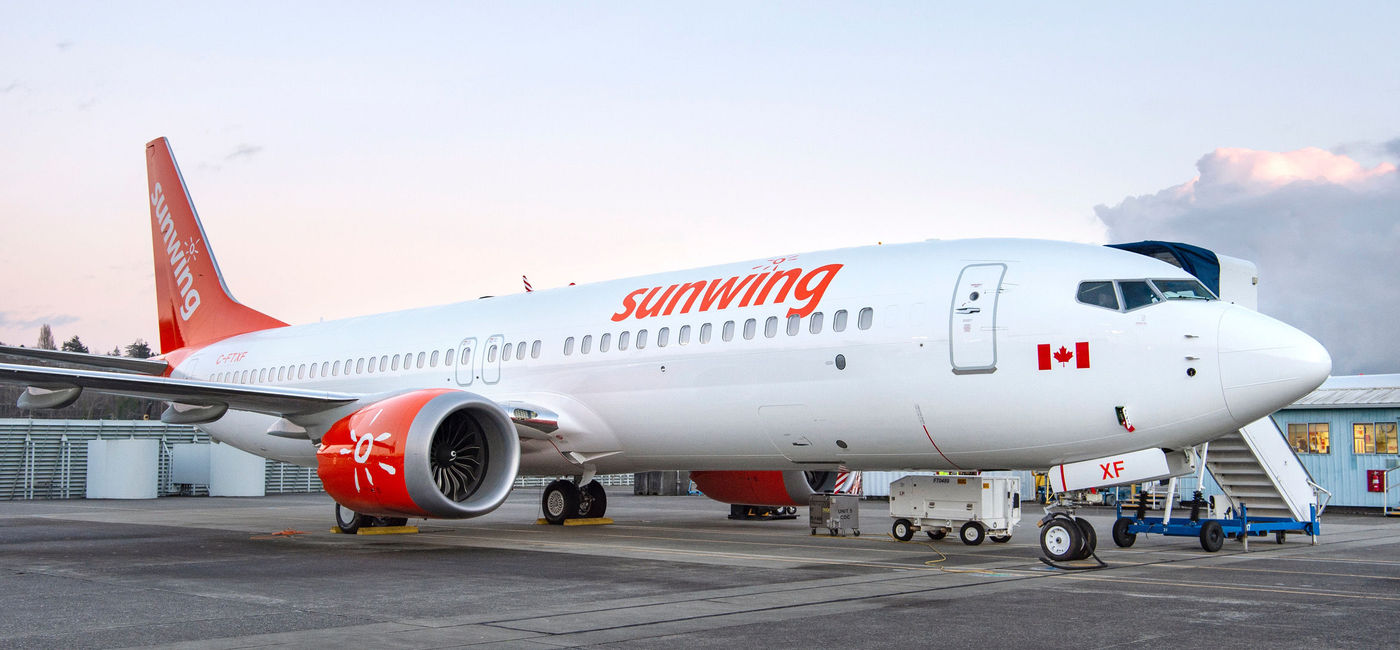 Image: A Sunwing plane. (Sunwing Ottawa)