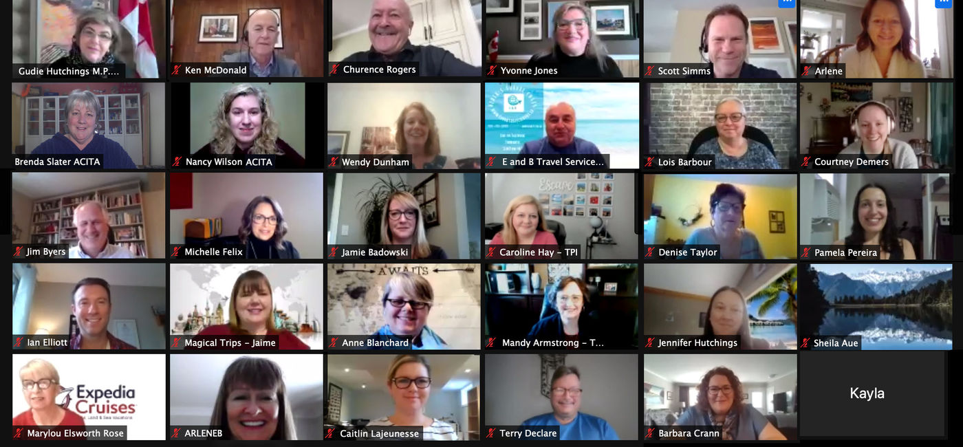Image: ACITA Zoom Chat With Canadian MP's (ACITA Photo)