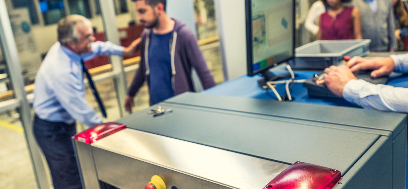 Image: PHOTO: Airport security. (photo via E+ / vm) (E+ /  vm)