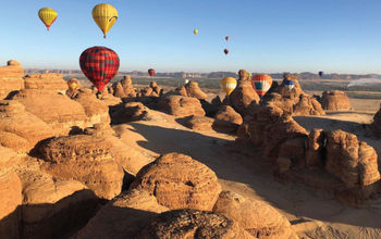 AlUla, Saudi Arabia, hot air balloons