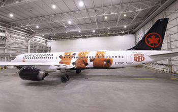 Air Canada Turning Red livery