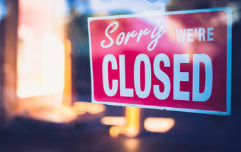 Sorry, We're Closed