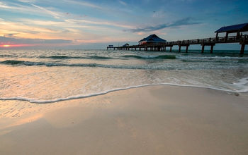 Sunset on Clearwater Beach