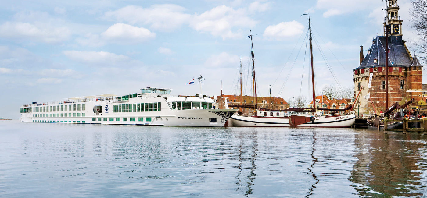 Image: The S.S. La Venezia is the only river cruise ship currently sailing in the Venetian Lagoon.  (Photo Credit: Uniworld)