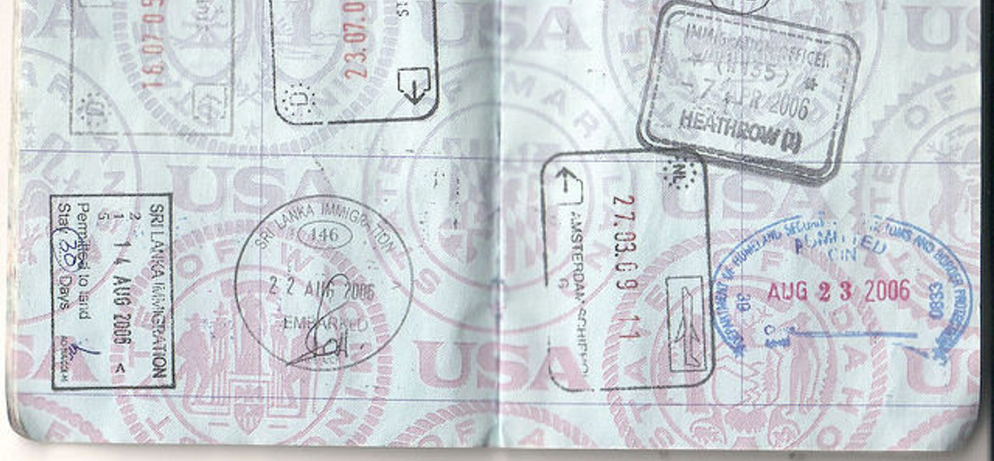 Image: PHOTO: A passport all filled up. (photo via Flickr/Rich Bowen)