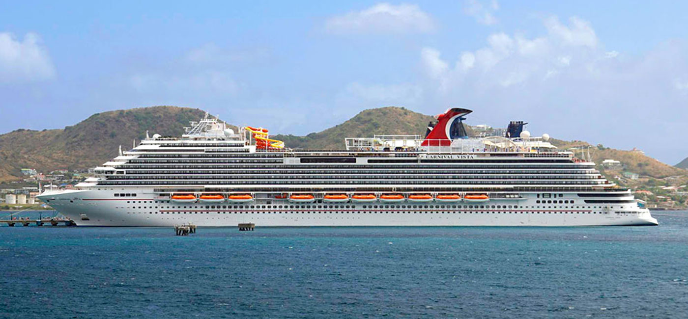 Image: PHOTO: Carnival Cruise Line's Carnival Vista—Carnival Panorama sister-ship—docked in St. Kitts. (photo by Jason Leppert)
