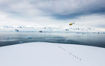 Quark Expeditions' guests exploring polar regions.
