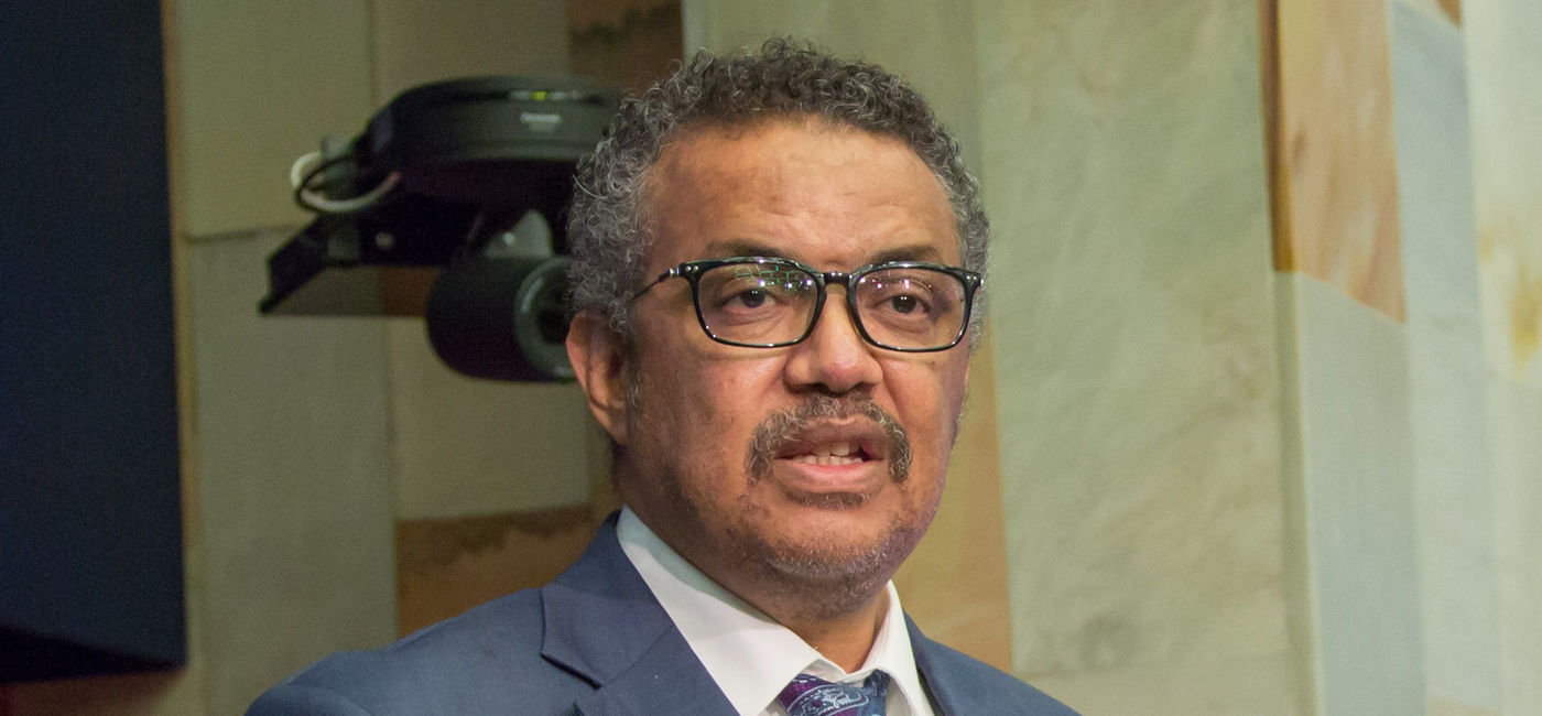 Image: PHOTO: World Health Organization (WHO) director-general, Tedros Adhanom Ghebreyesus. (Photo via Flickr/ITU Pictures (Flickr/ITU Pictures)