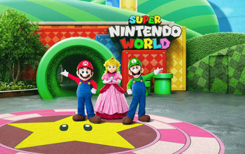 Super Nintendo World at Universal Studios Hollywood.