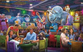 The Roundup Rodeo BBQ restaurant at Disney World.