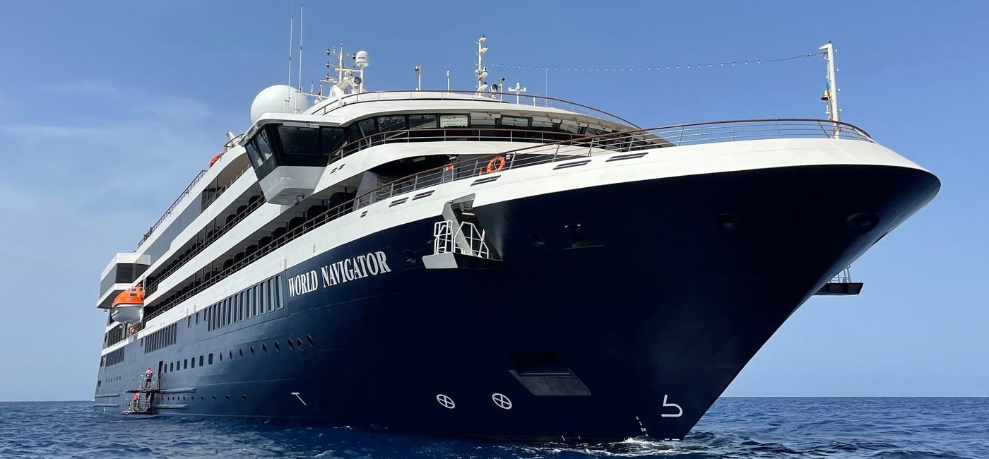 Image: World Navigator. (Photo via Atlas Ocean Voyages)