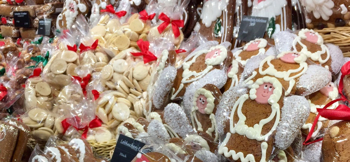 Image: PHOTO: Gingerbread men at a Christmas market. (photo by Janeen Christoff)