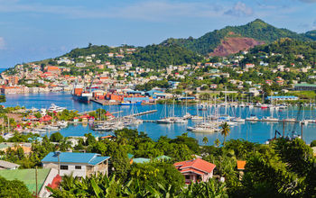 St. George&#39;s Harbor, Grenada.