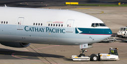 Cathay pacific, plane, Cathay