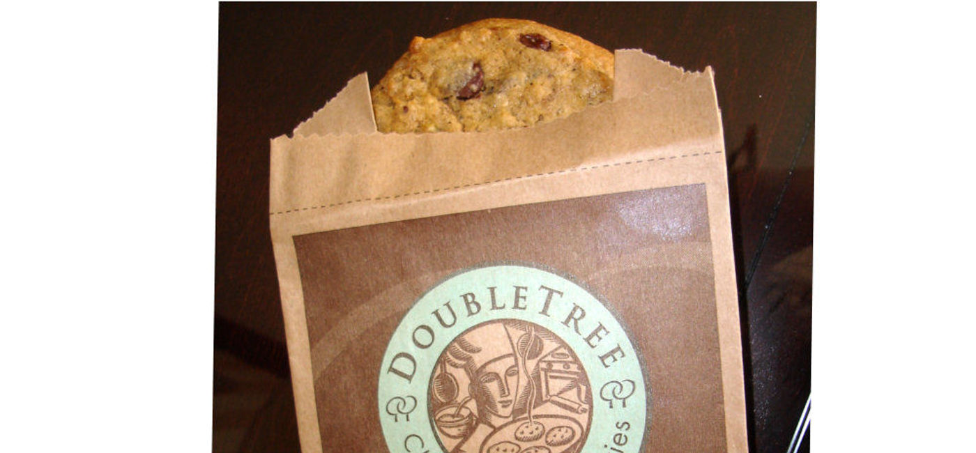 Image: One of DoubleTree's famed cookies. (Photo via Flickr/Shoshana)