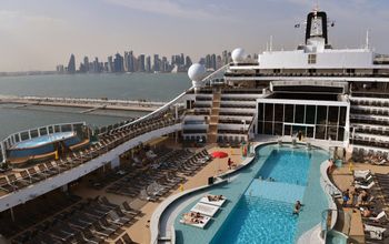 MSC World Europa main pool