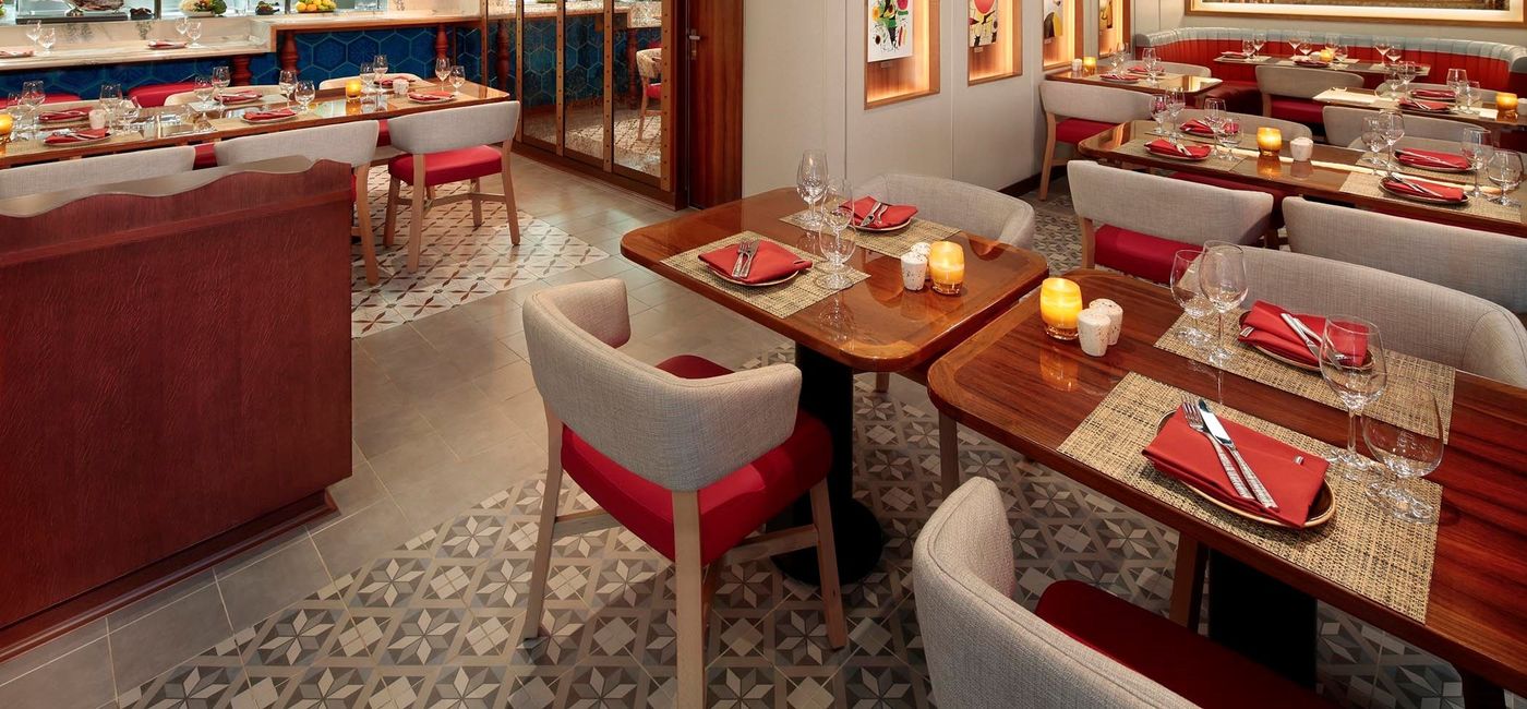 Image: Star Legend now also has Cuadro 44, a Spanish restaurant. (Photo via Windstar Cruises)