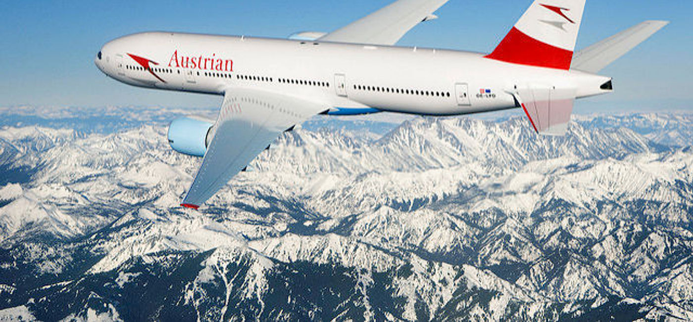 Image: PHOTO: An Austrian Airlines Boeing 777 in flight. (photo via Flickr/Austrian Airlines)