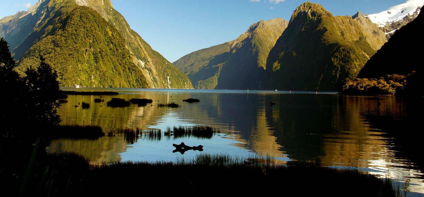 Image: PHOTO: Milford Sound, New Zealand. (photo via Flickr/Bernard Spragg. NZ)