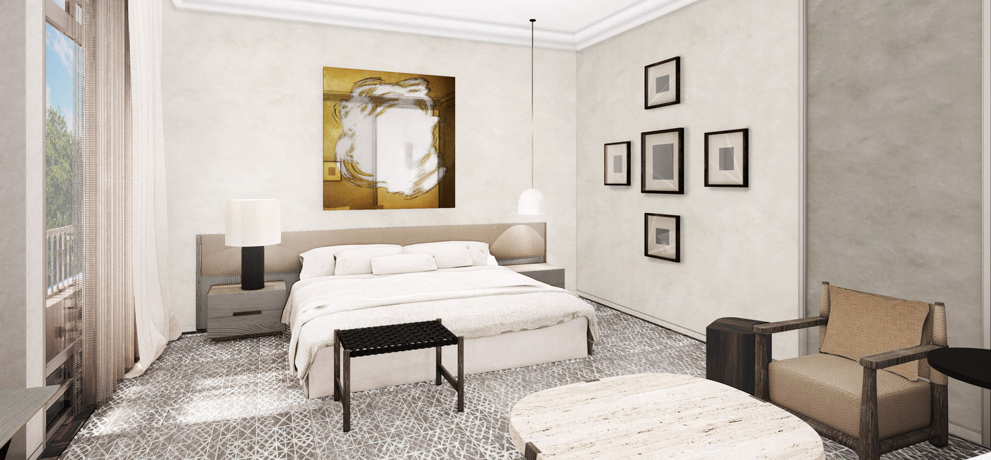 Image: Rendering of a room inside the future Park Hyatt Johannesburg. (photo via Hyatt Hotels Corporation) ((photo via Hyatt Hotels Corporation))