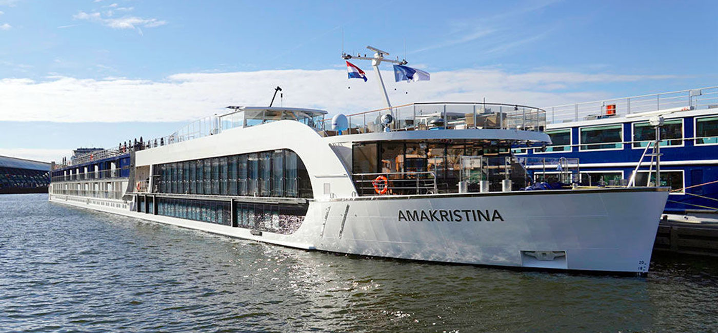 Image: PHOTO: AmaWaterways' AmaKristina in Amsterdam, Netherlands. (photo by Jason Leppert)