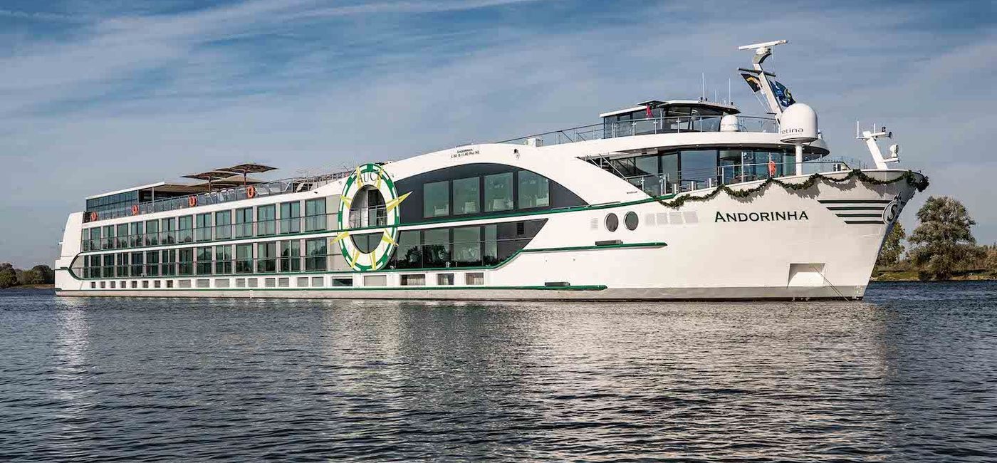 Image: The ms Andorinha. (photo via Tauck)