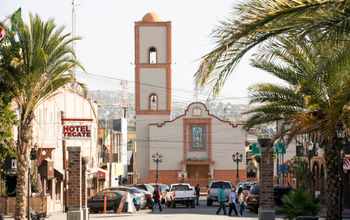 Late afternoon in Tecate, Mexico