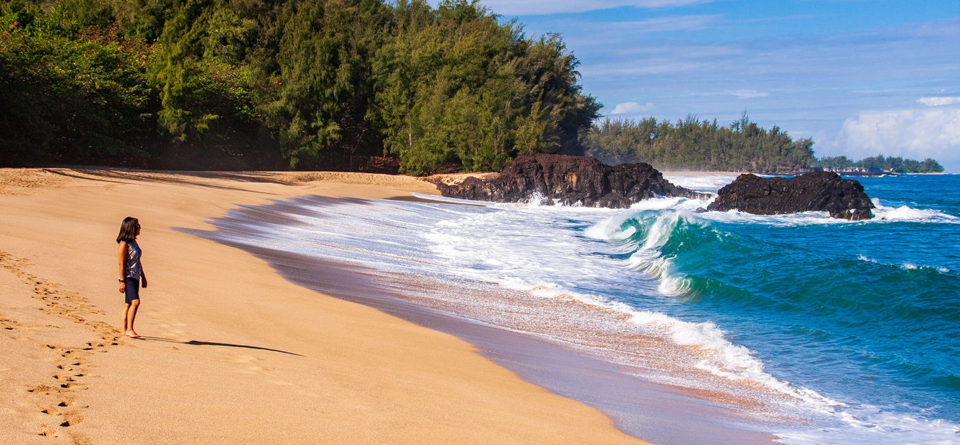 Image: Beach in Kauai (Photo via Eric Lindberg)