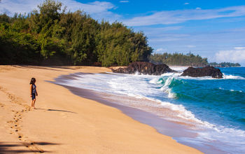 Beach in Kauai