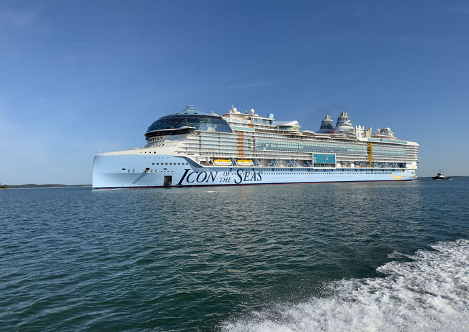 Royal Caribbean's Icon of the Seas, cruise ship, new ship, cruise, cruising, world's largest cruise ship