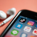 Social media apps on phone