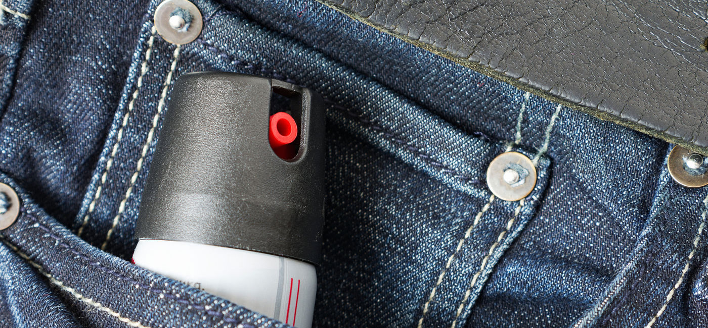 Image: PHOTO: Personal pepper spray. (photo via Evgen_Prozhyrko / iStock / Getty Images Plus)