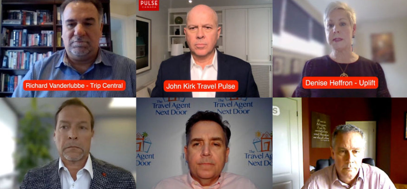 Image: Canada's leading travel retailers talk with John Kirk. (PHOTO: TravelPulseCanada)