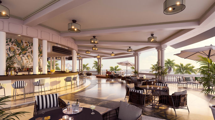 The Infinity Saloon Bar at Grand Palladium Jamaica Resort & Spa 