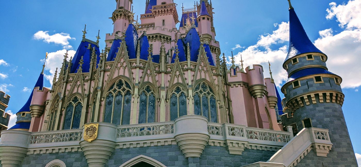 Image: Back of Cinderella's Castle at Walt Disney World (Photo via Lauren Bowman)