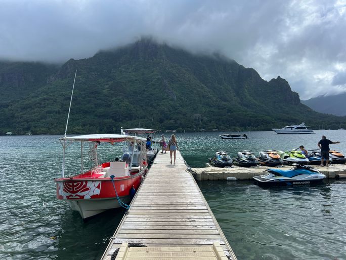 Moorea in French Polynesia Moorea in French Polynesia
