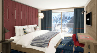 Club Med Tignes guest room
