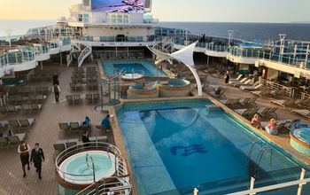 View of Sky Princess Sky Suites