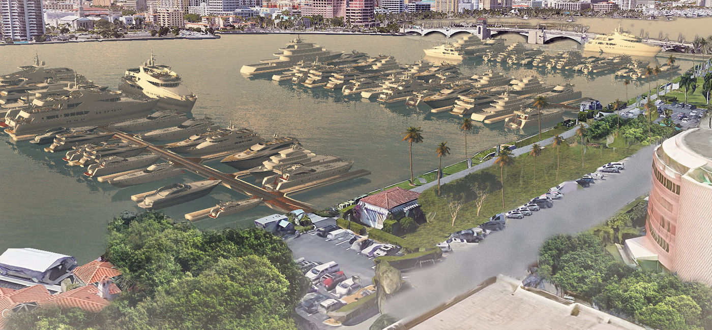 Image: A rendering of the renovated Palm Beach marina. (photo via The Town of Palm Beach)