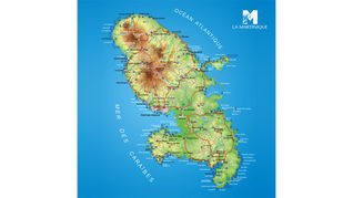Martinique Map