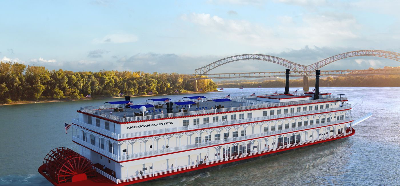 Image: The American Countess from American Queen Steamboat Company. (American Countess)