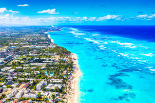 Bavaro Beach, Punta Cana, Dominican Republic, Caribbean, coastline