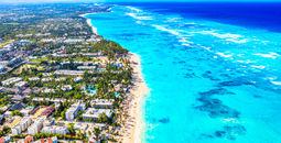 Bavaro Beach, Punta Cana, Dominican Republic, Caribbean, coastline