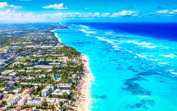 Bavaro Beach, Punta Cana, Dominican Republic, Caribbean, coastline