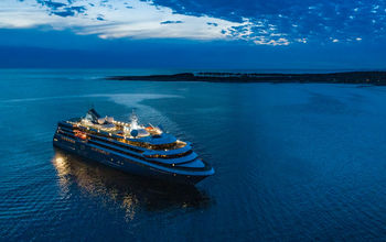 Atlas Night Ship Photo