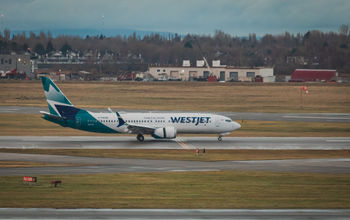Un avion de WestJet
