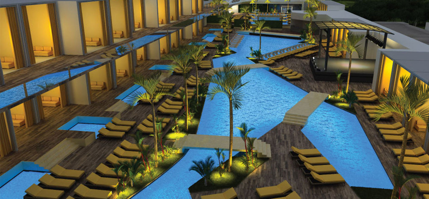 Image: Pool area at Majestic Las Vegas (photo courtesy Majestic Las Vegas)