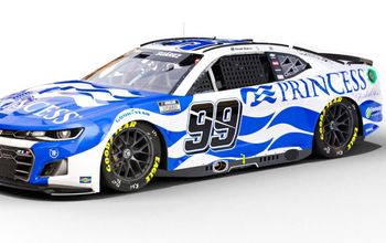 Princess Cruises’ sponsored No. 99 Chevrolet.